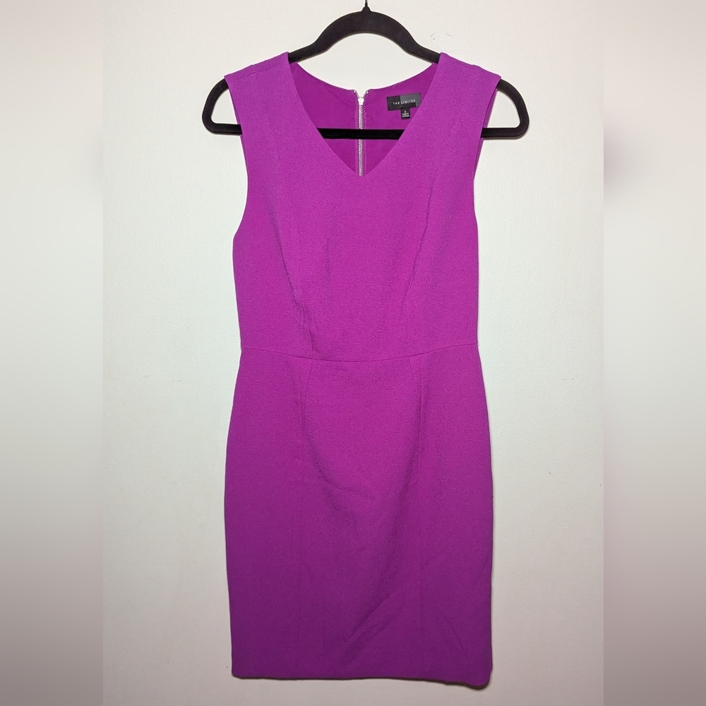 The Limited Purple Sleeveless Dress